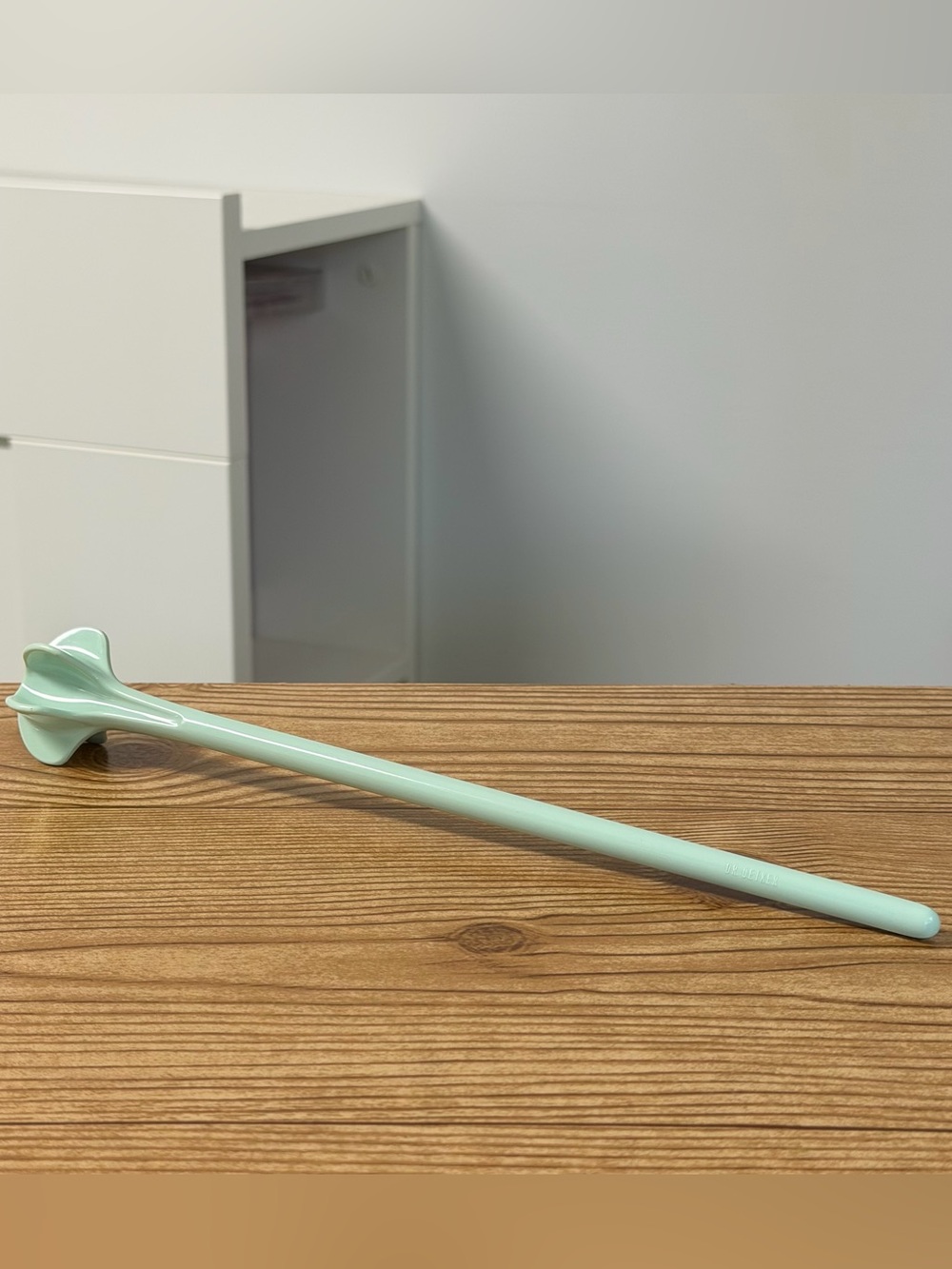 Vintage Melamine Rare Dr. Oetker Sea Foam Green Mixer Utensil Kitchen Tool